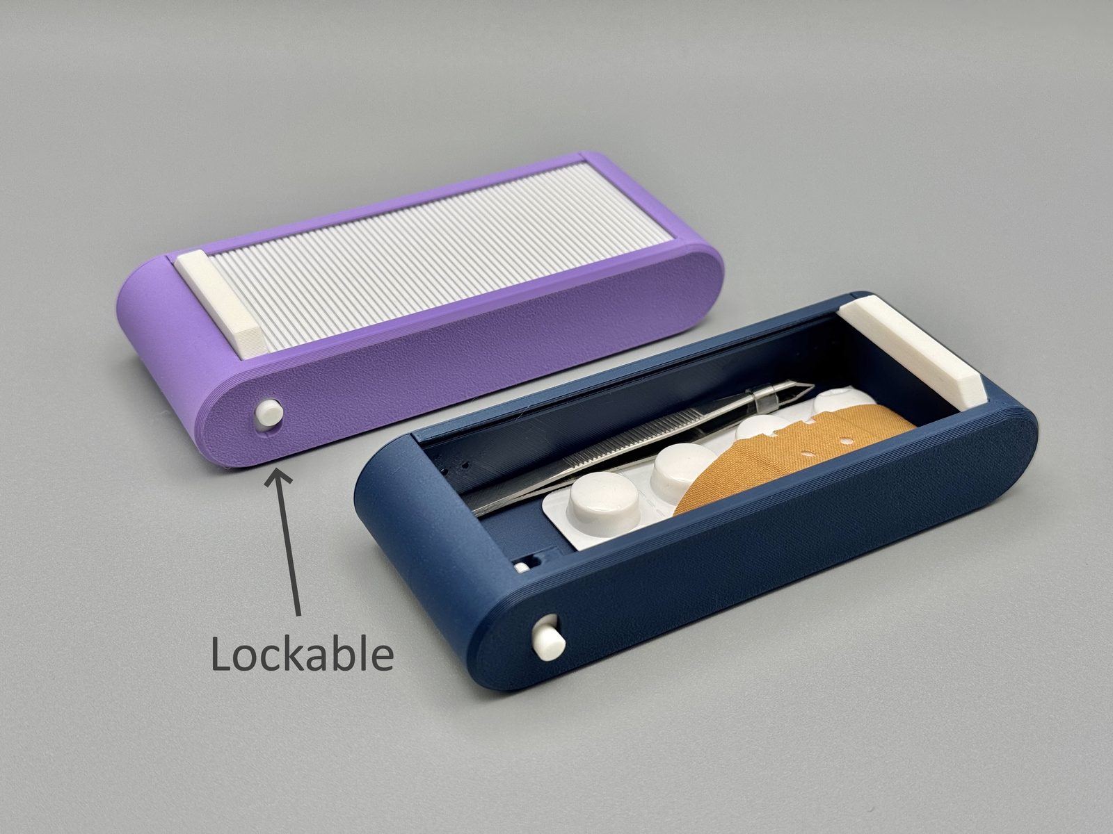 #352 Sliding case V2 (lockable) for small parts — vue 2