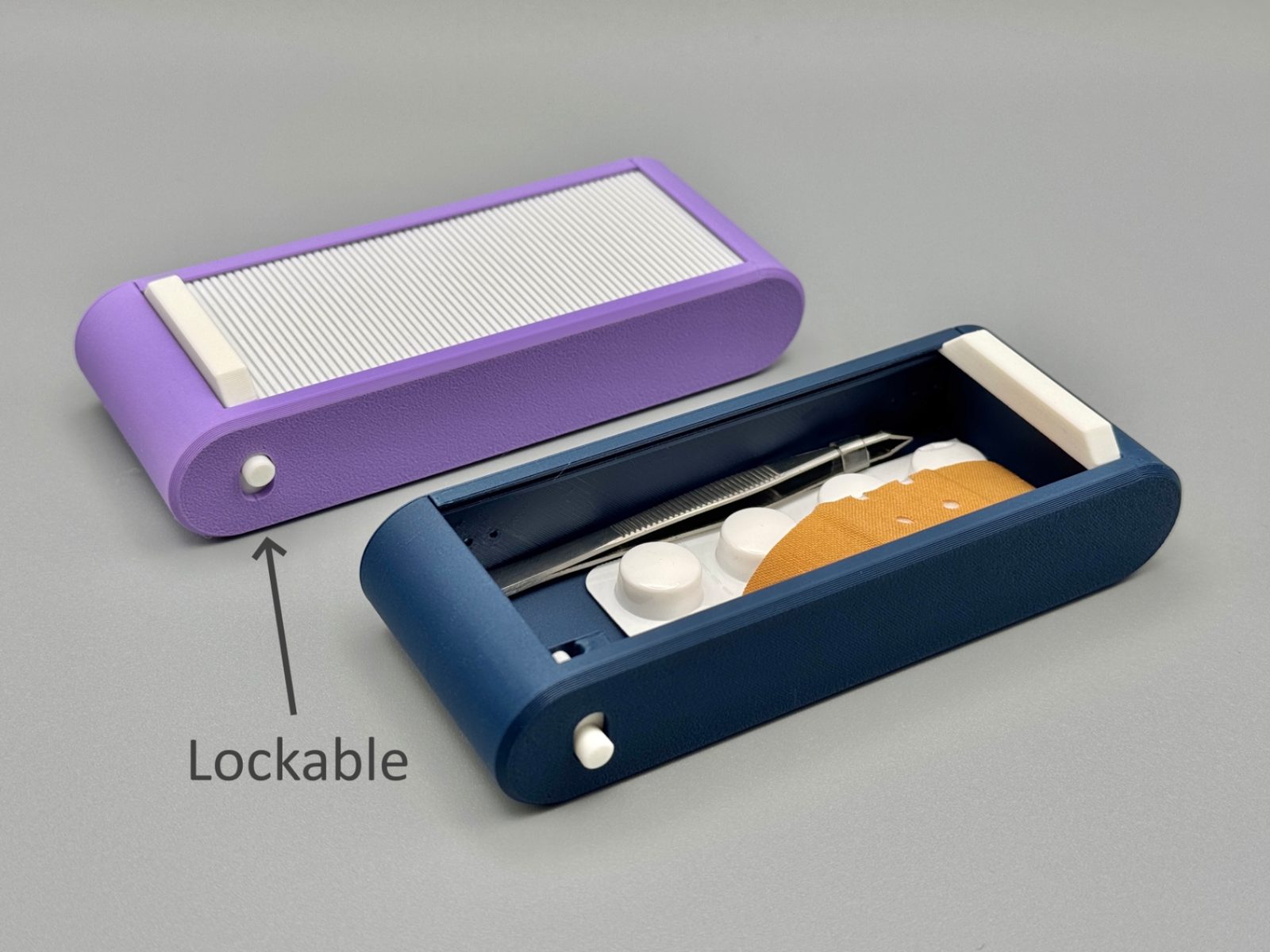 #352 Sliding case V2 (lockable) for small parts — vue 5