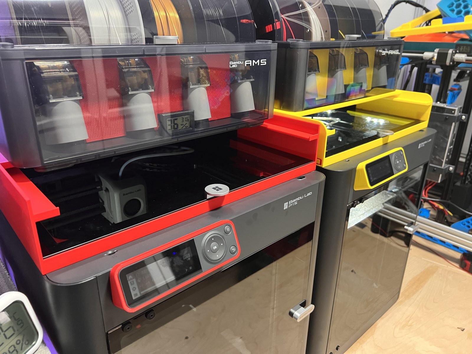 #362 X3D AMS Riser Lite 75mm high — vue 12