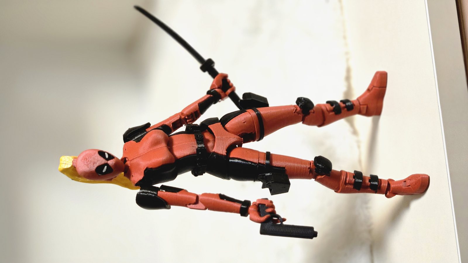 #363 Articulated DeadPool Lady Figure AMS Not Required — vue 3