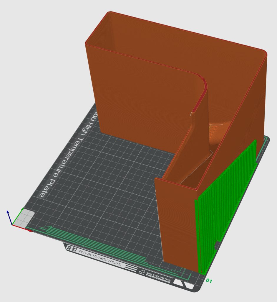 #364 Dust Bax For Bambu Lab-X1-Carbon — vue 5