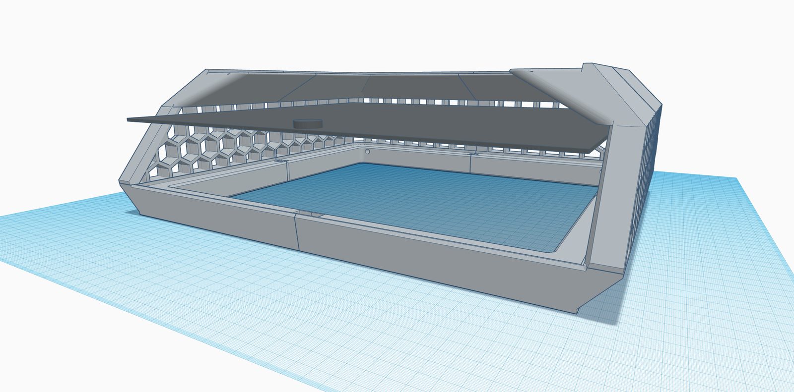 #366 X3D-v2 Riser Bambu Lab X1 P1 AMS Stand — vue 10