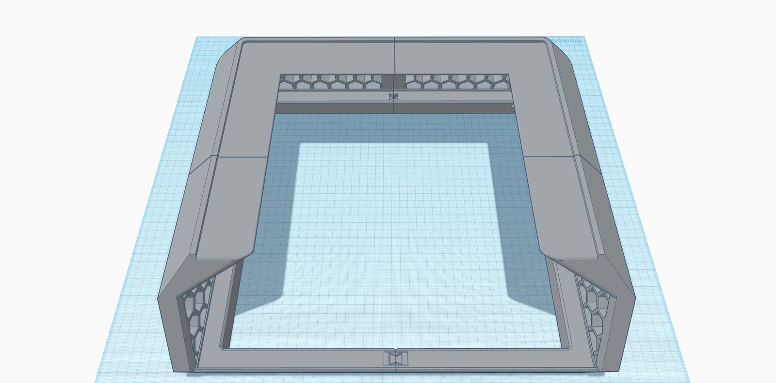#366 X3D-v2 Riser Bambu Lab X1 P1 AMS Stand — vue 11