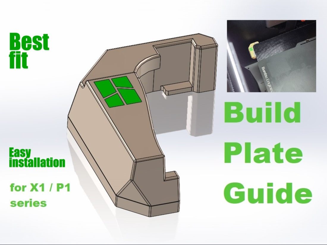 #370 Build Plate Guide for X1C X1E P1 series — vue 10