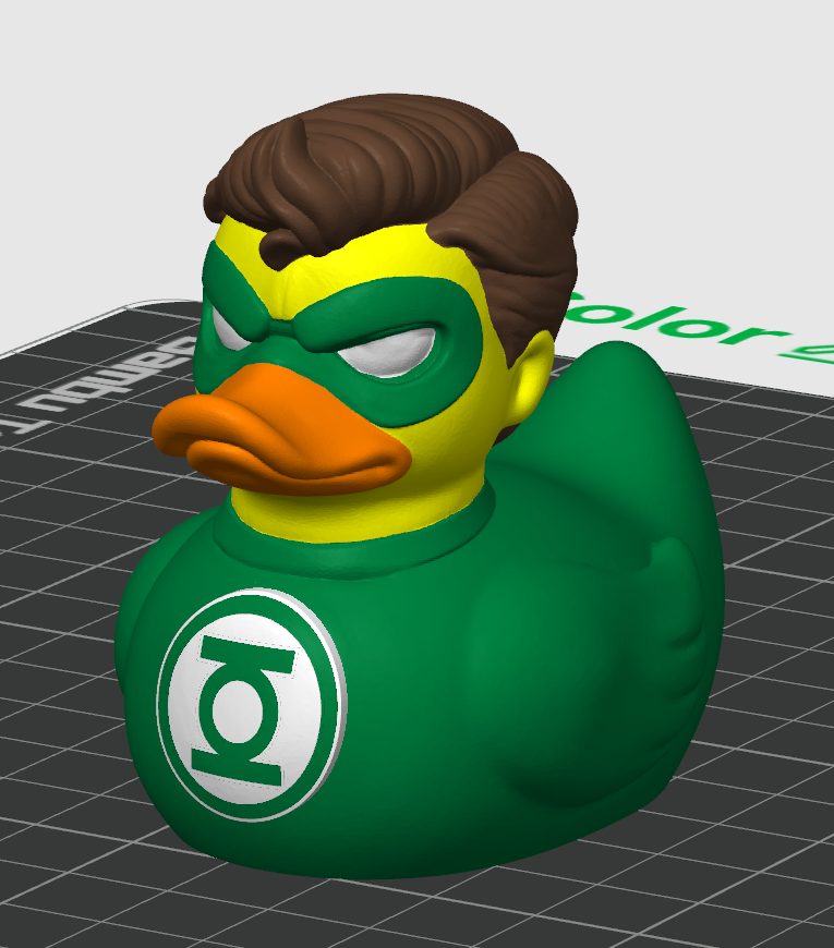 #371 Green Lantern Duck — vue 4
