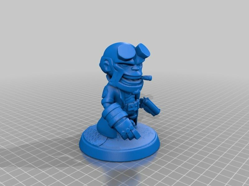 #372 Chibi Hellboy — vue 3