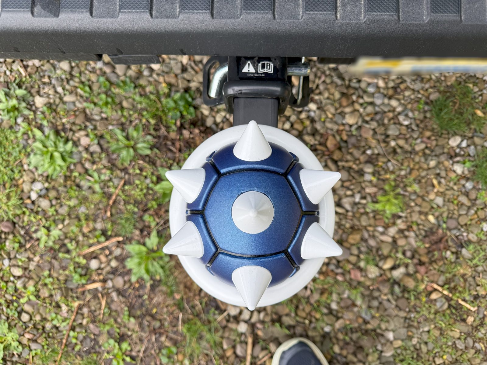 #373 Koopa Shell Trailer Hitch Cover from Mario Kart — vue 6