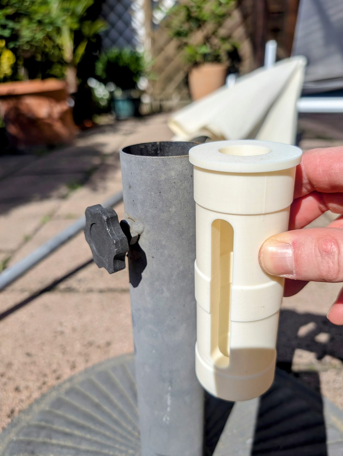 #374 Adapter für Sonnenschirm & Schirmständer Param — vue 19
