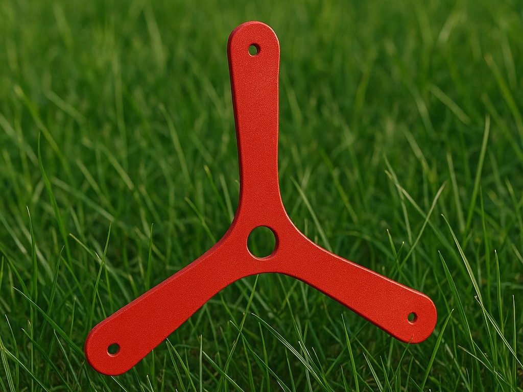 #377 Small and Large 3 wing boomerang — vue 1