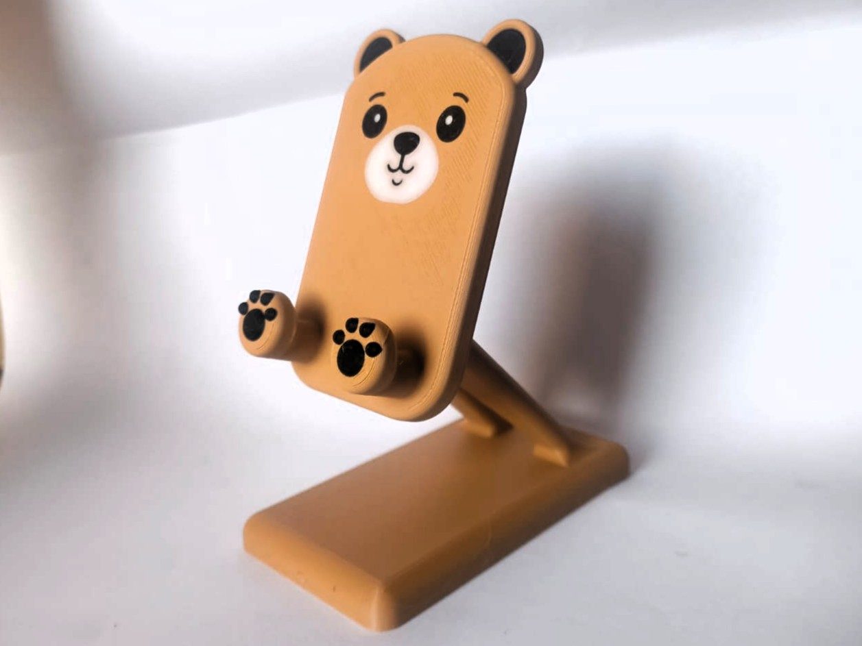 #378 Cute Bear Phone Holder — vue 7