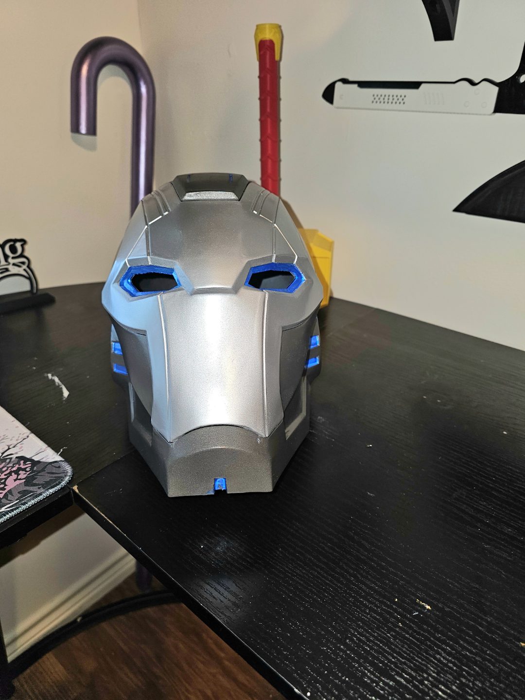 #380 Stealth Iron Man concept inspired Helmet — vue 1