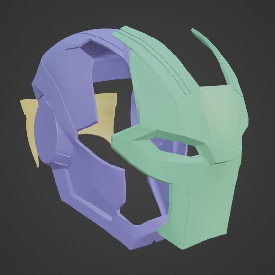 #380 Stealth Iron Man concept inspired Helmet — vue 6