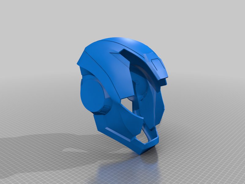 #380 Stealth Iron Man concept inspired Helmet — vue 7