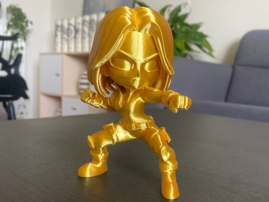#382 Black Widow from Marvel Universe Chibi style — vue 2
