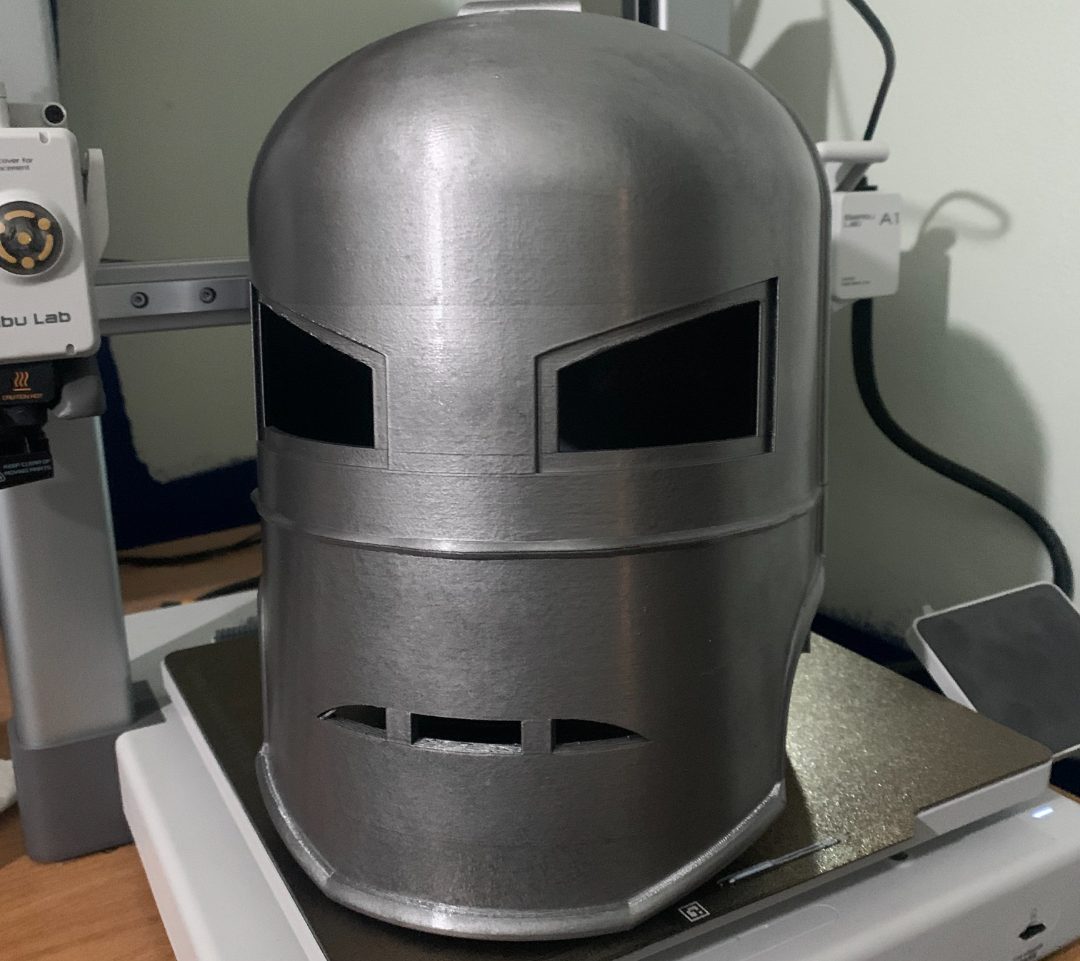 #386 Mk. 1 Iron Man Helmet — vue 3