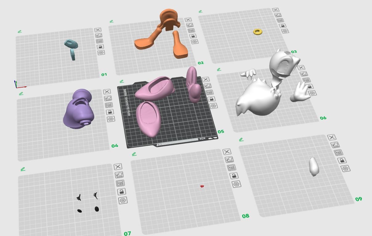 #387 Daisy Duck - - Easy assembly — vue 2