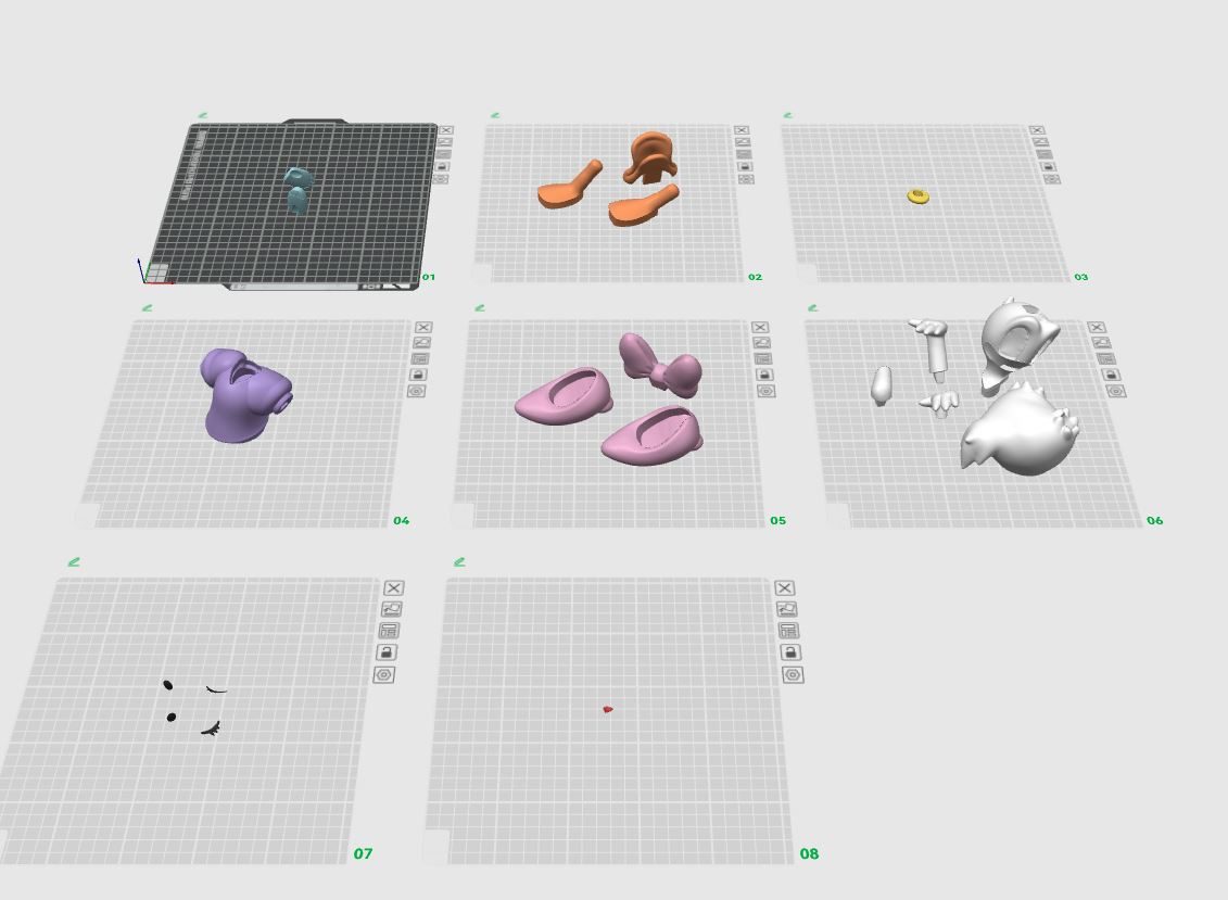 #387 Daisy Duck - - Easy assembly — vue 5
