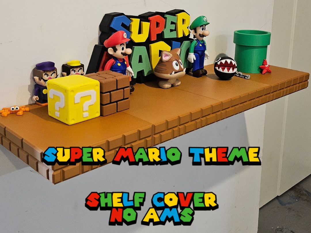 #387 Super Mario Brick shelf cover — vue 3