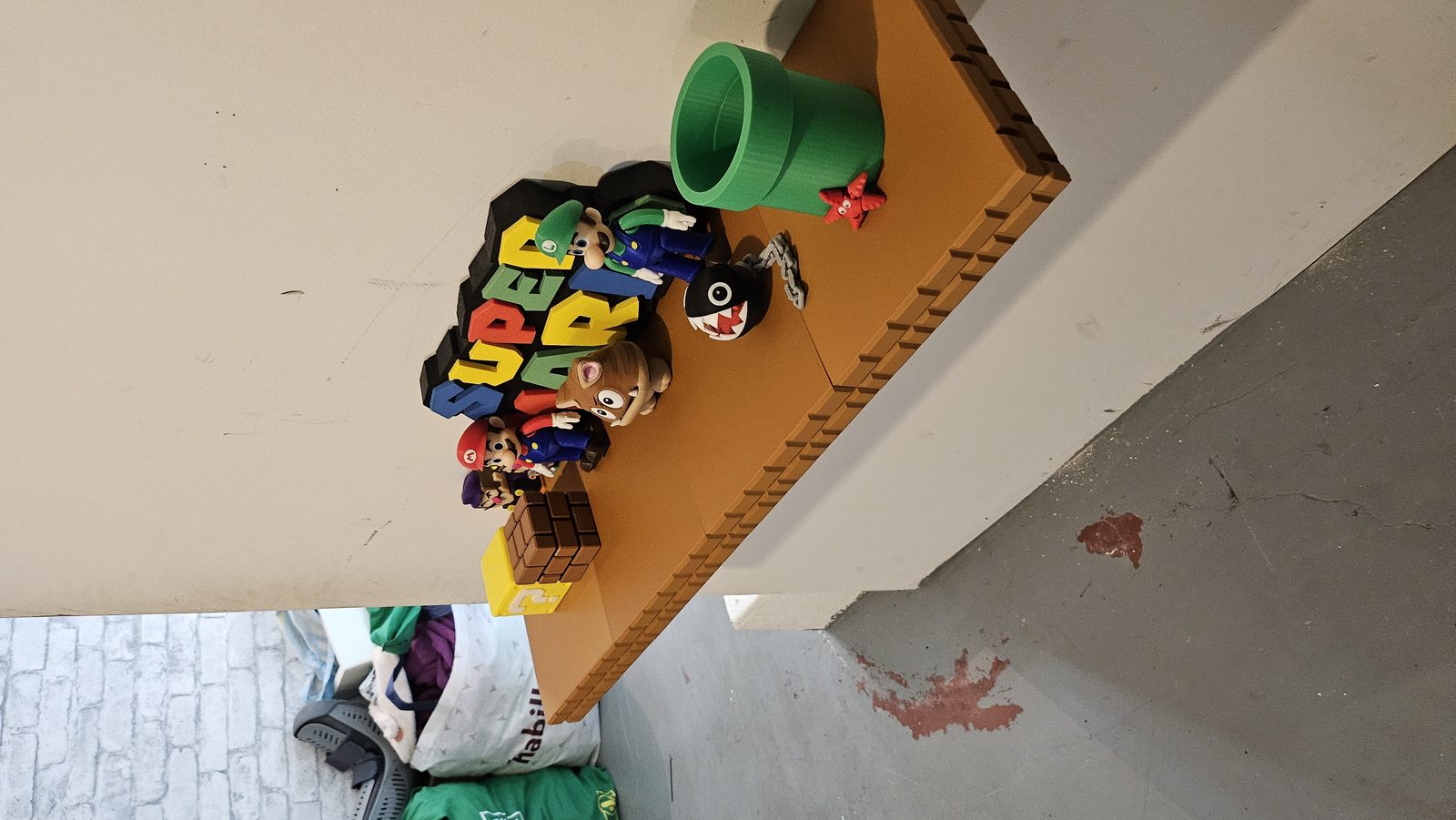 #387 Super Mario Brick shelf cover — vue 6