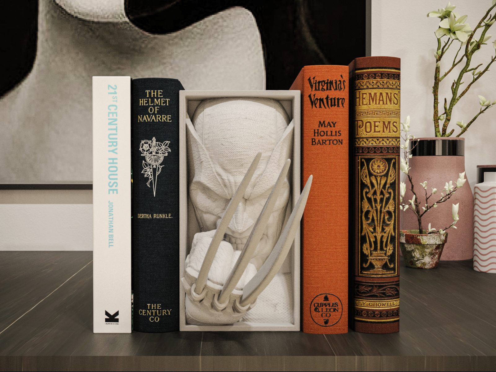 #387 Wolverine Book Nook and Wall Mount — vue 1