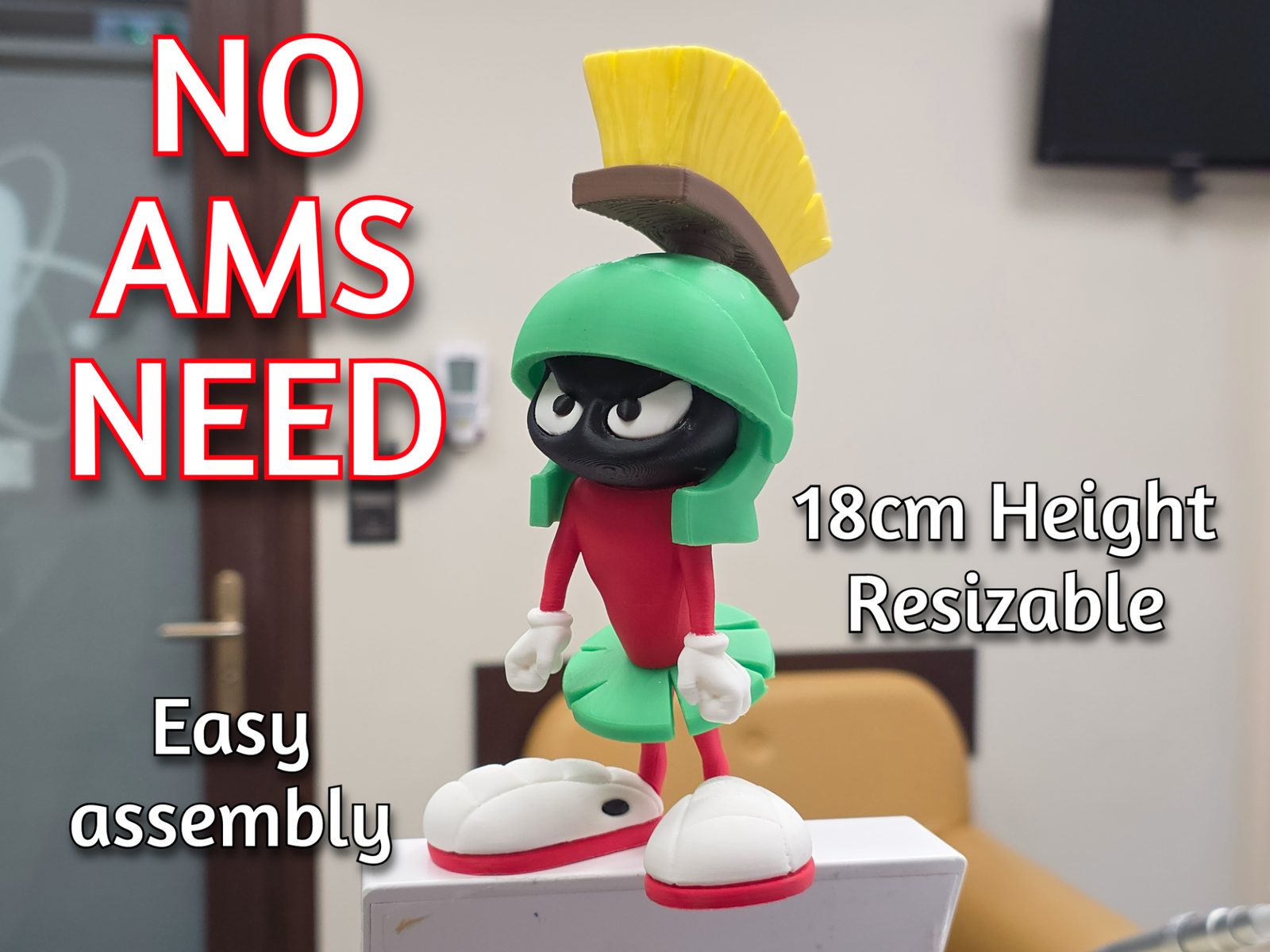 #389 Marvin the Martian - - Easy assembly — vue 1