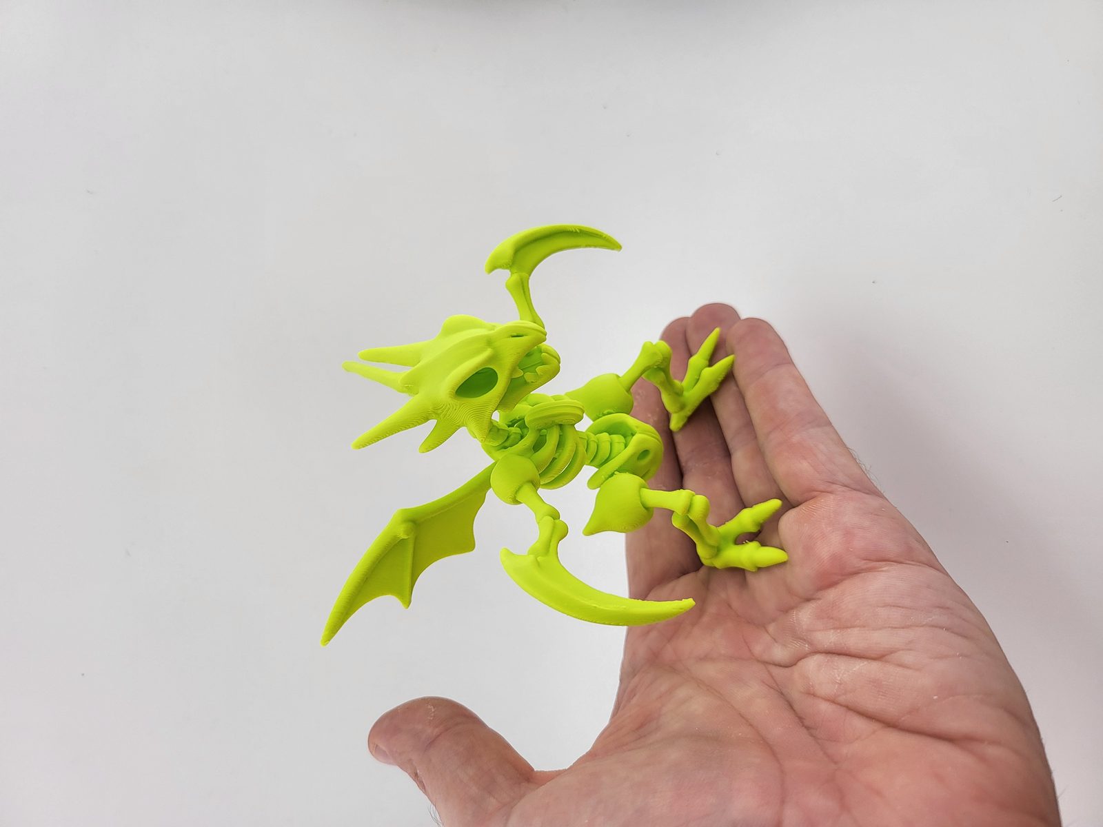#392 Scyther Pokemon Skeleton Figure kawaii cute — vue 7