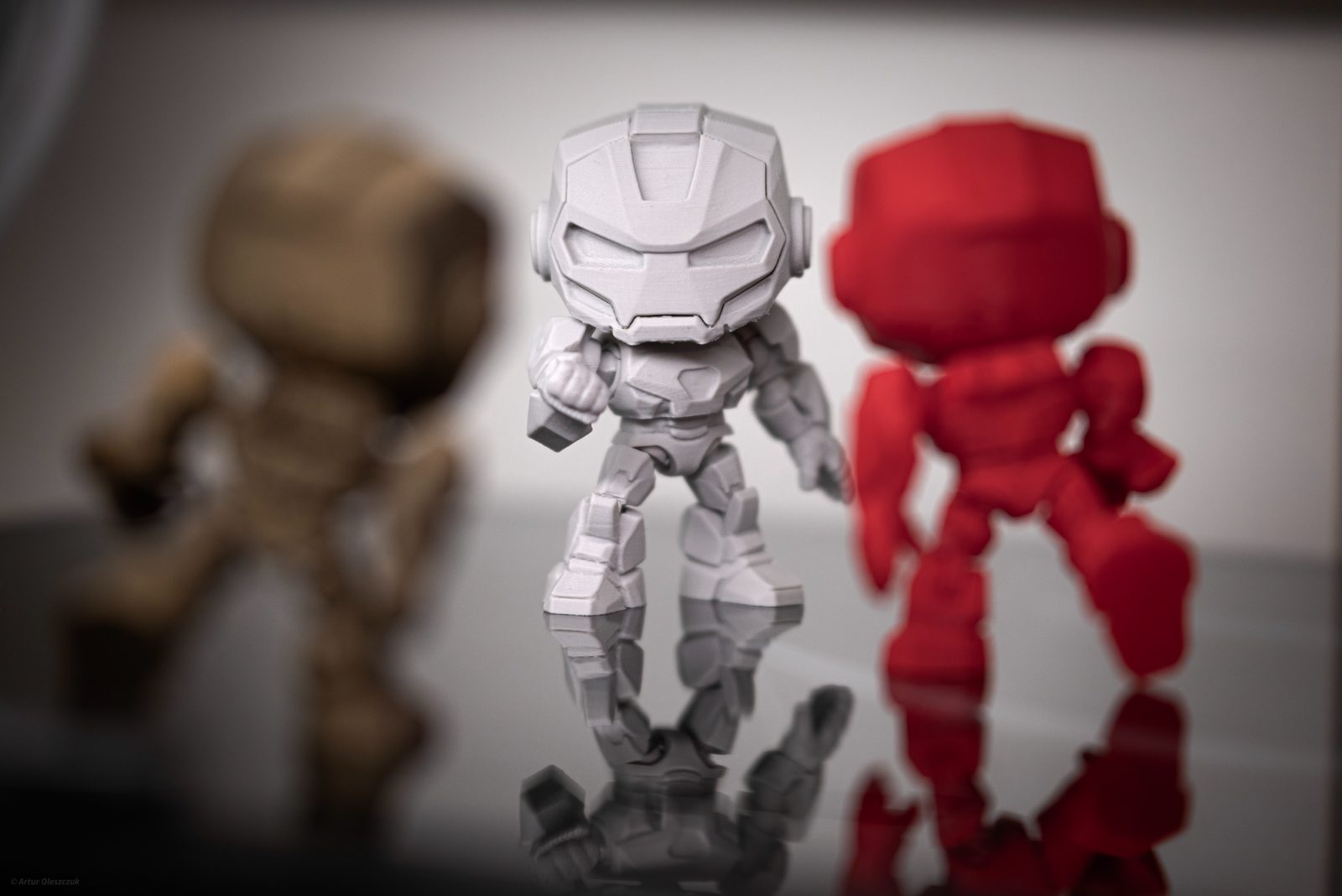 #394 Fully Articulated Titan Man V2 Action Figurine — vue 1