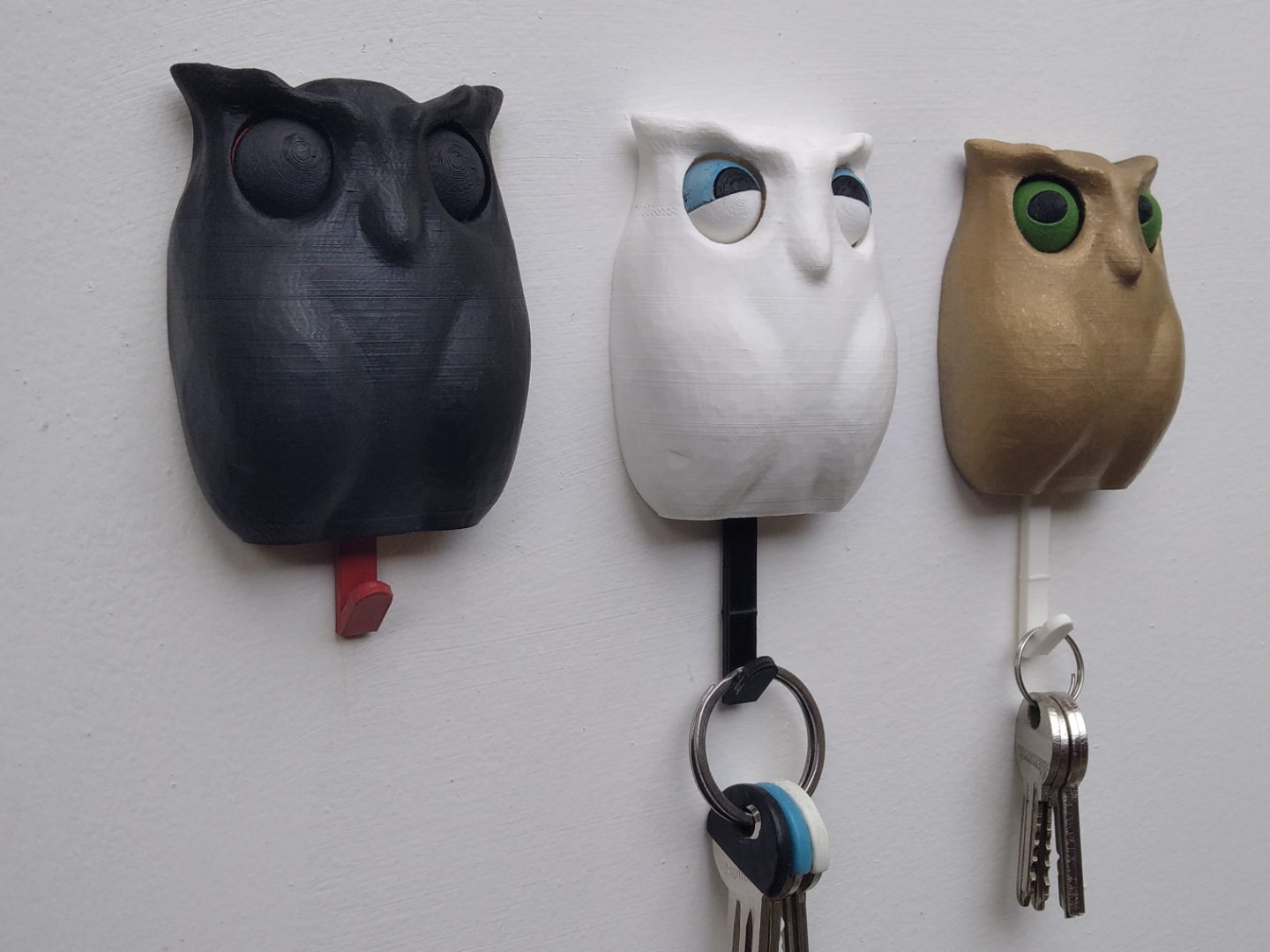 #394 Magic Owl - Wall key holder — vue 4