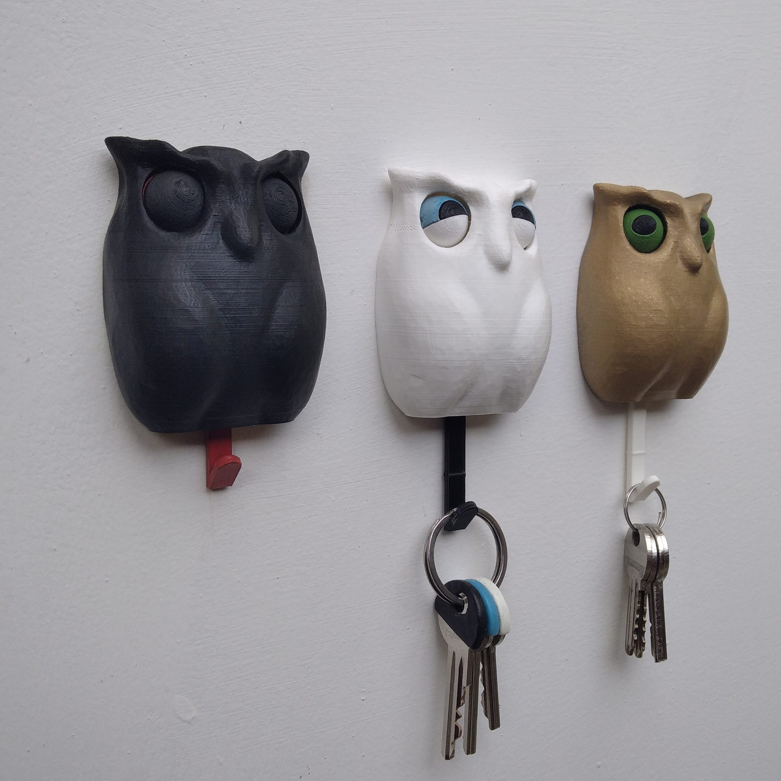 #394 Magic Owl - Wall key holder — vue 6