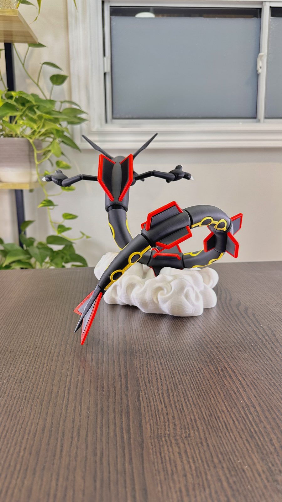 #396 Rayquaza (Pokemon) Fully disassembled 23cm tall — vue 13