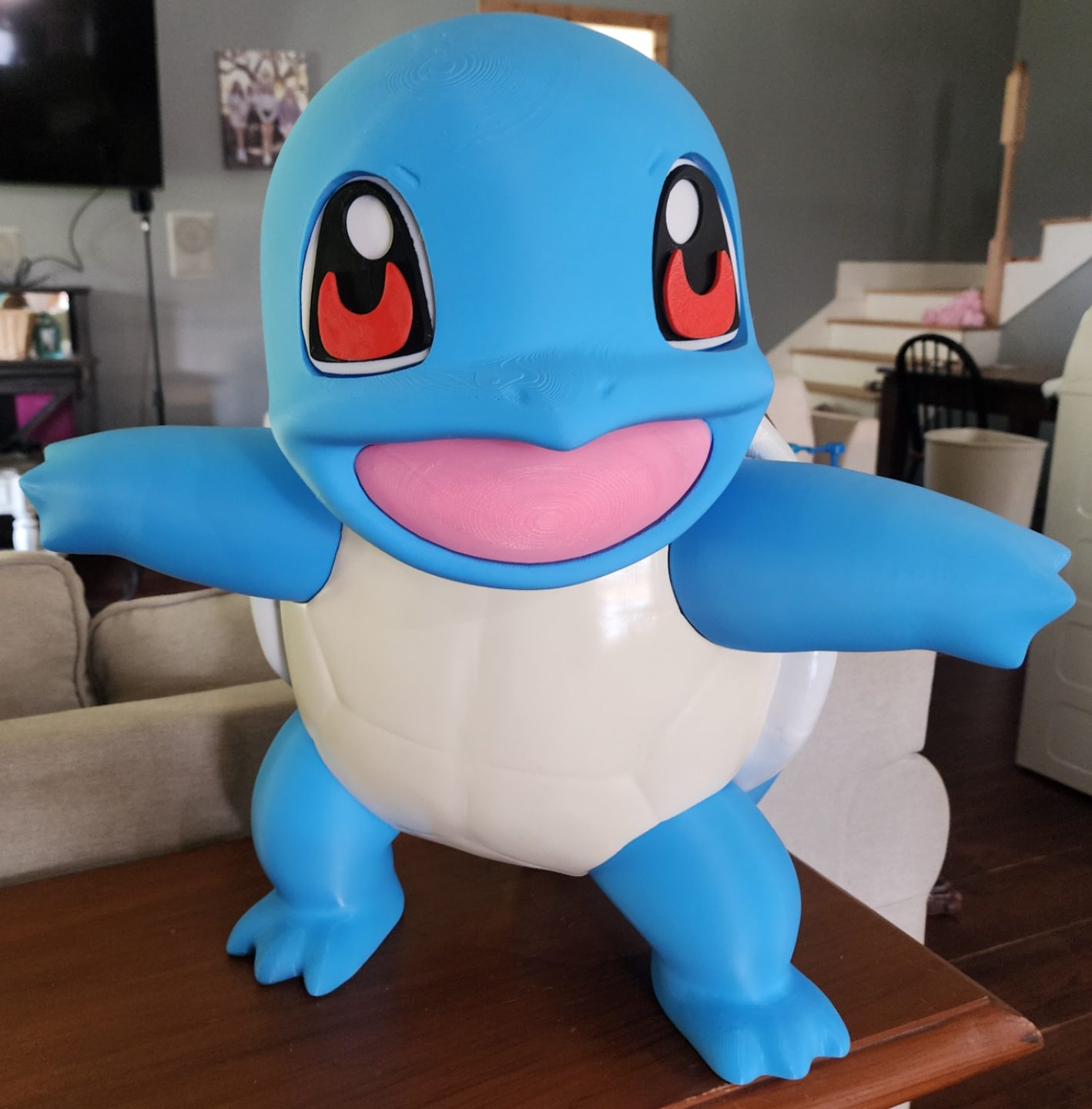 #397 Squirtle Pokedex Scale. No Supports 51cm — vue 2