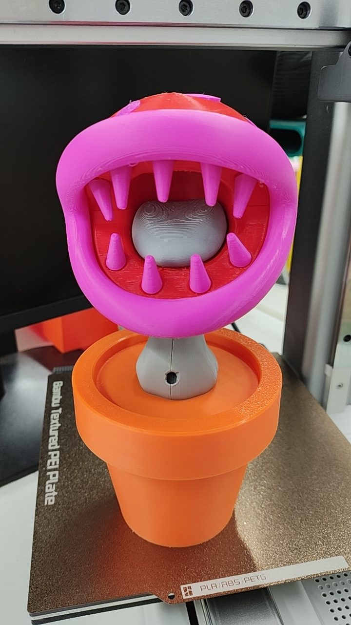 #399 Piranha plant V1 — vue 1