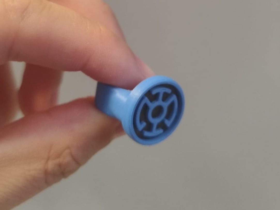 #400 Blue Lantern Ring — vue 2