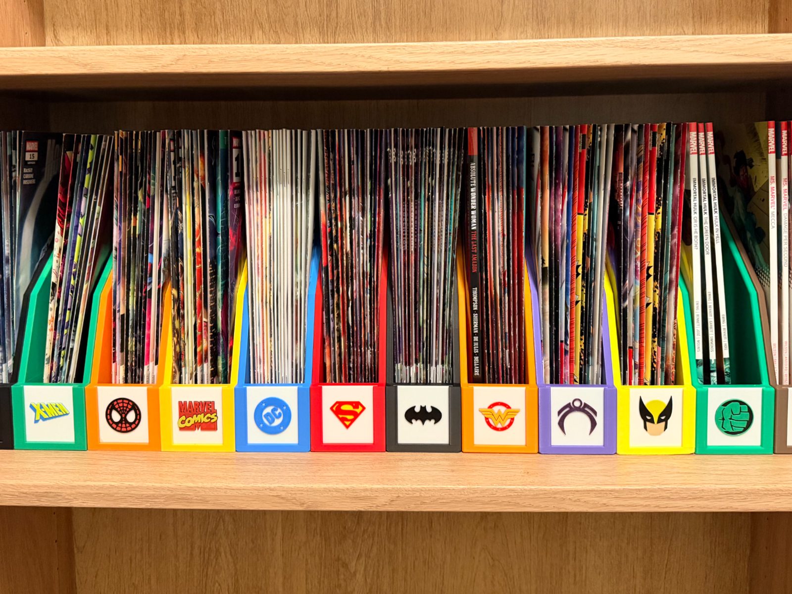 #407 Comic Book Holder Organizer v2 — vue 3