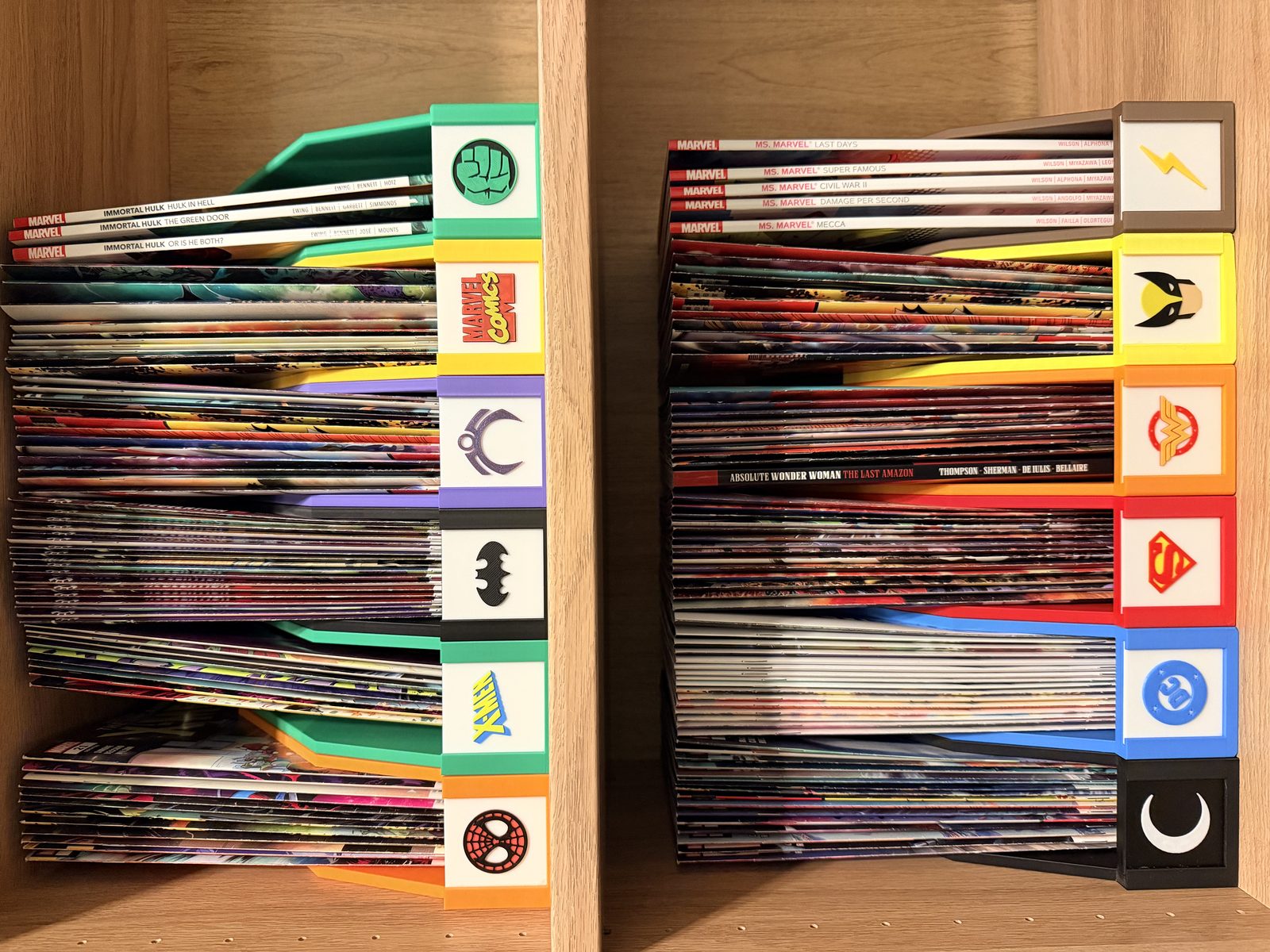 #407 Comic Book Holder Organizer v2 — vue 6