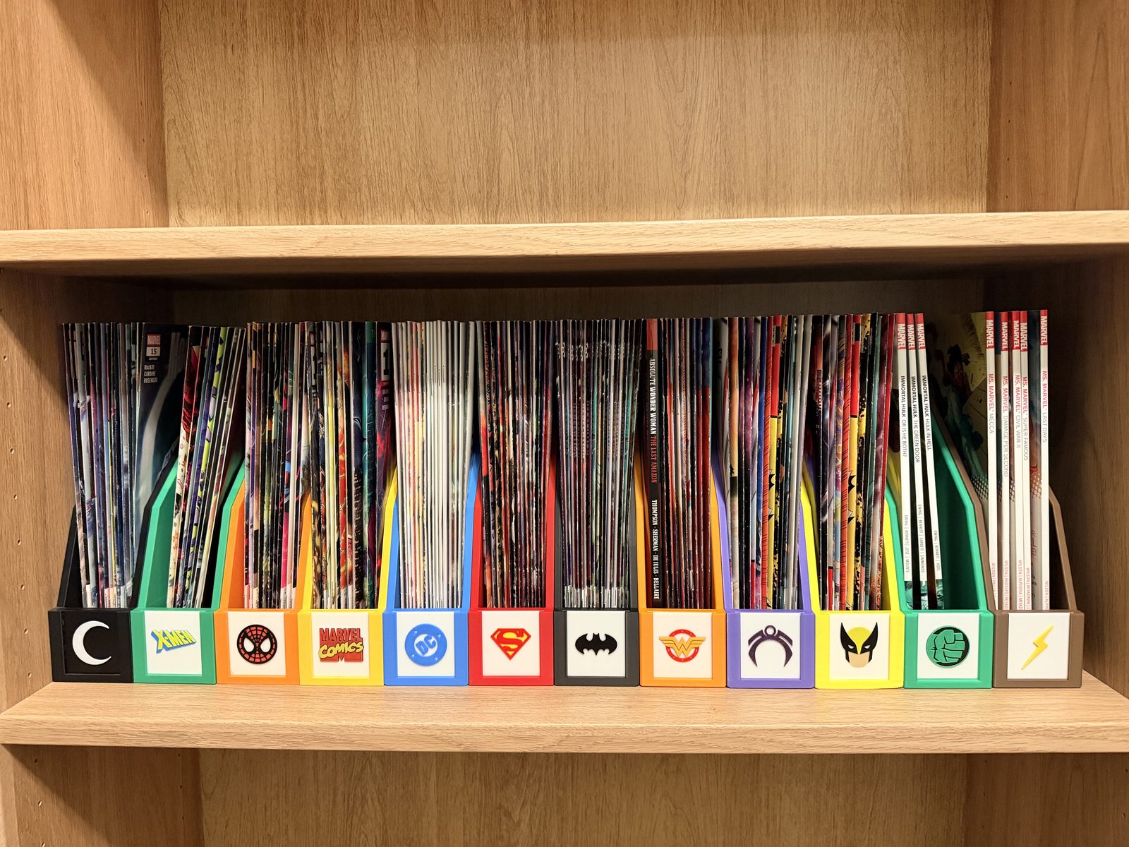 #407 Comic Book Holder Organizer v2 — vue 7
