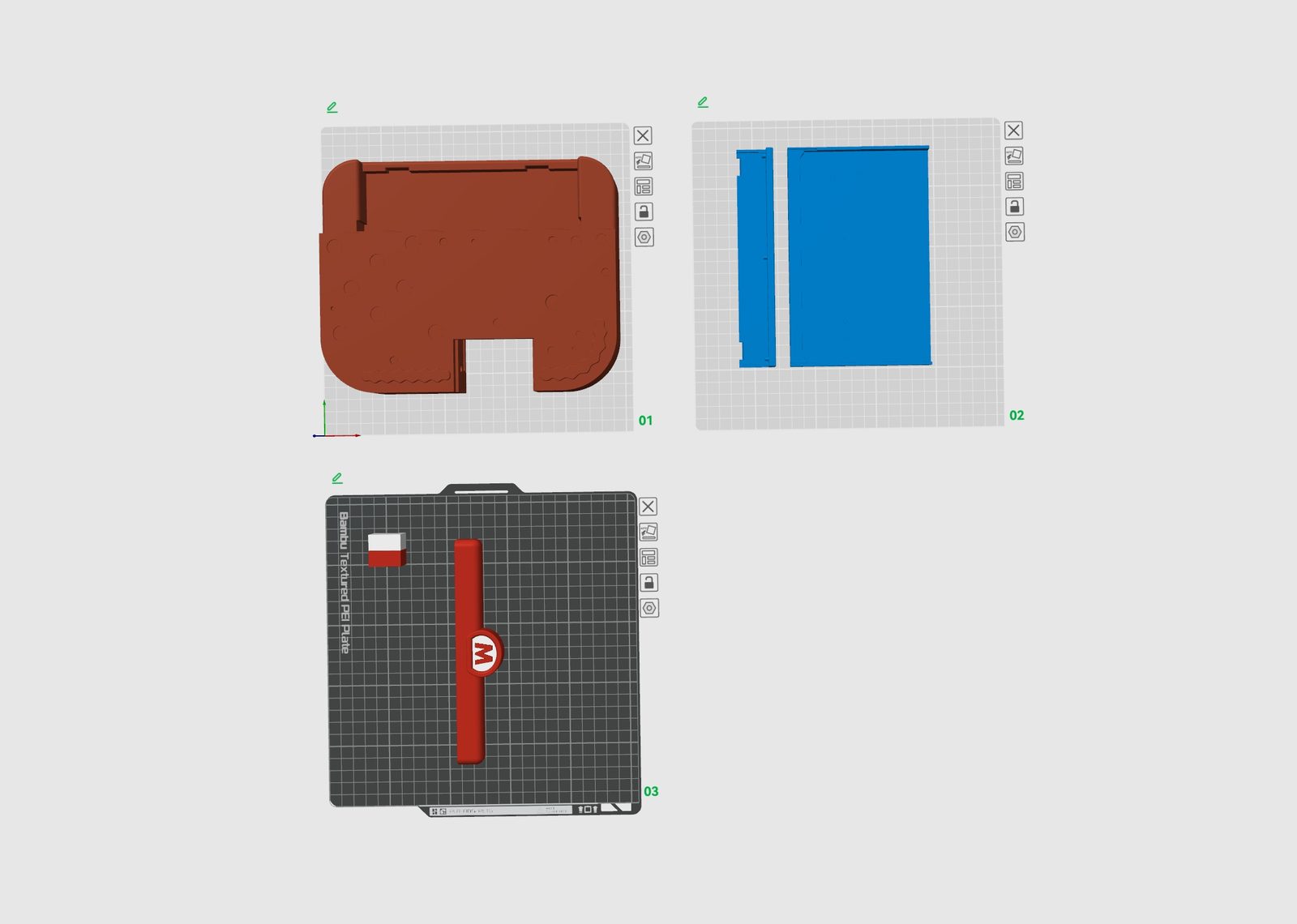 #409 Switch Mario creative clock base Panoramic version — vue 2
