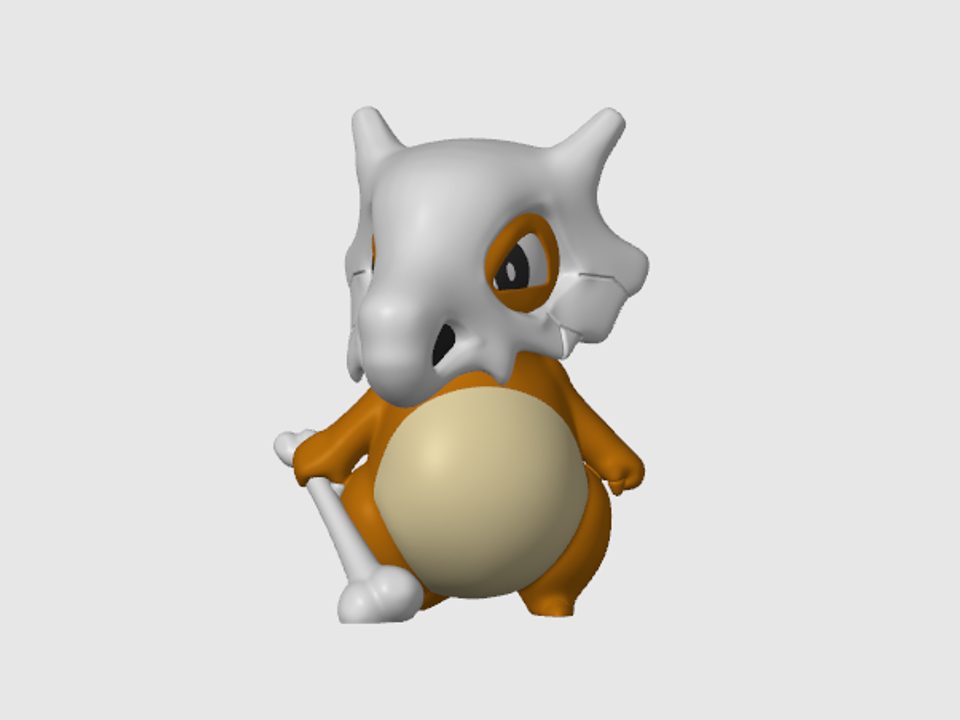 #427 Cubone — vue 8