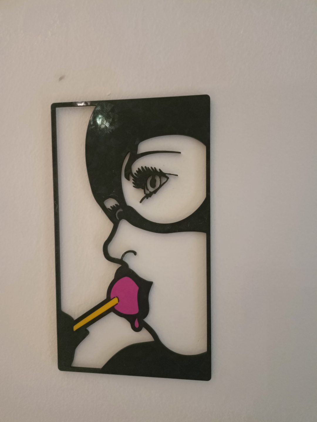 #429 CATWOMAN WALL ART — vue 3