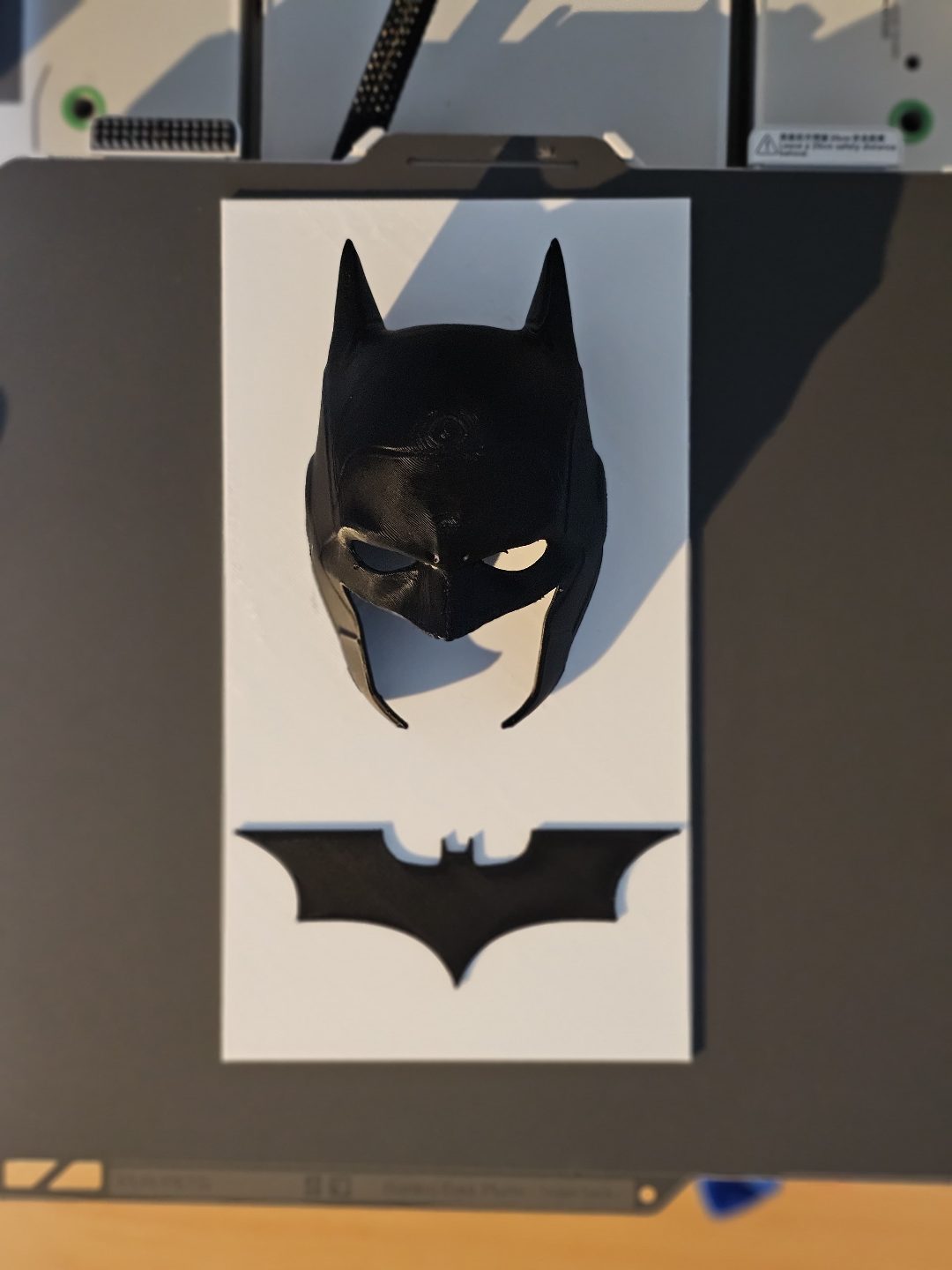 #433 Batman 3D Wall Art - Iconic Mask & Emblem — vue 4