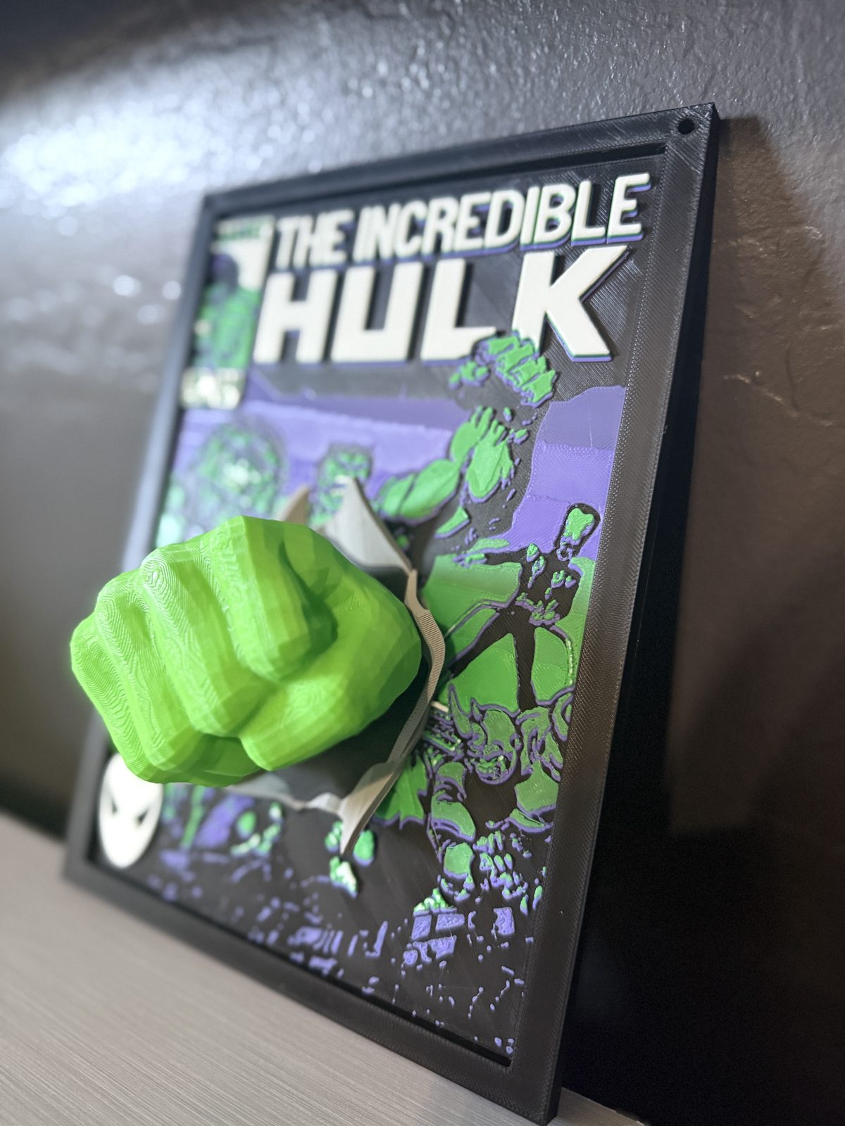 #442 Hulk Comic Cover Pop Out Art — vue 5
