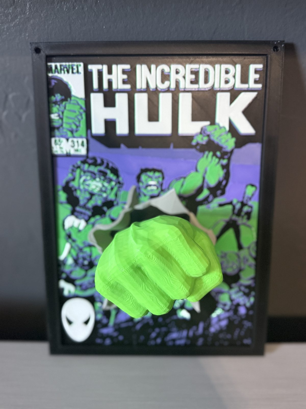 #442 Hulk Comic Cover Pop Out Art — vue 6