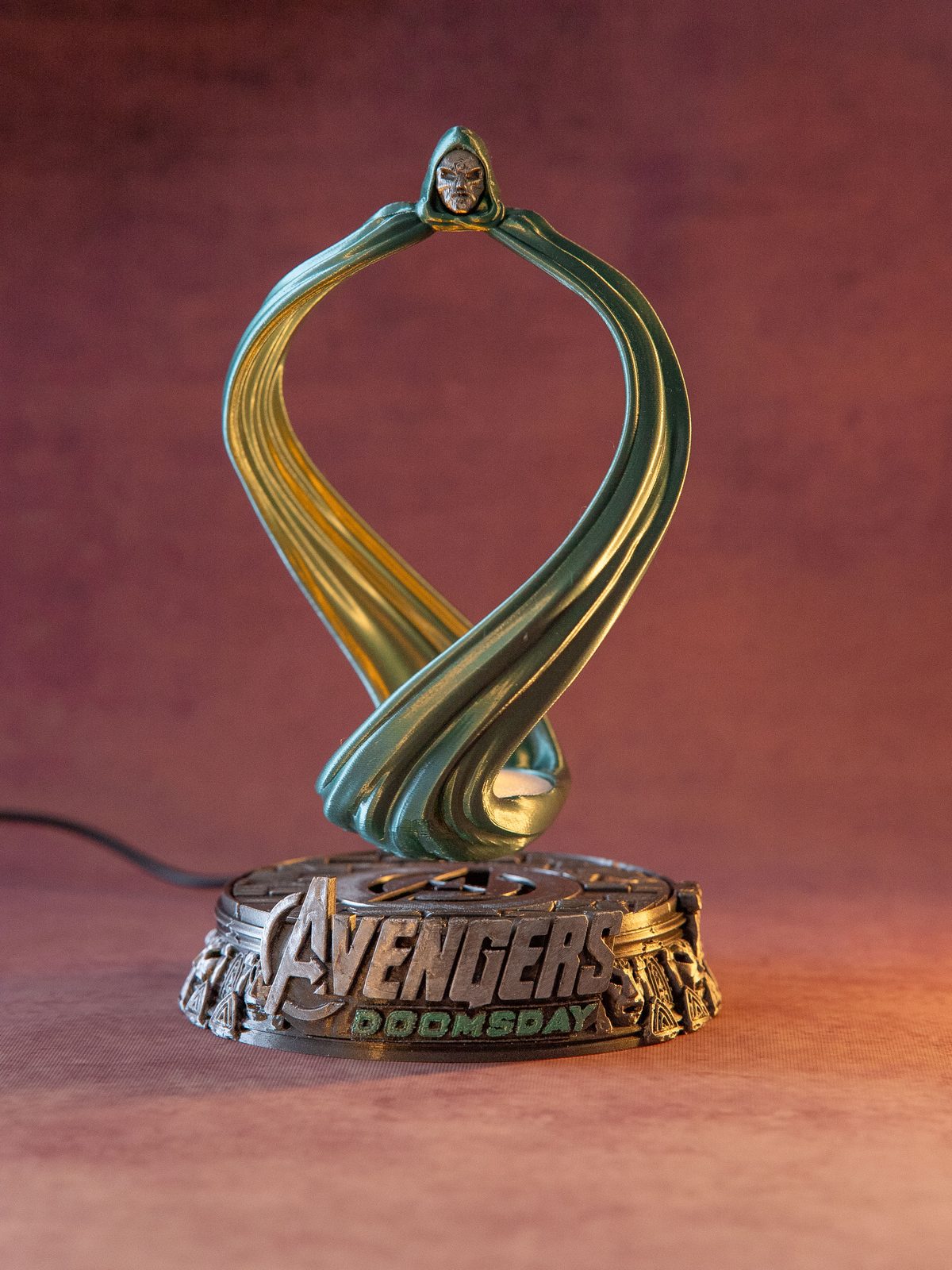 #444 Mini Ironman x Dr. Doom Stand (Maglev) - Marvel — vue 20