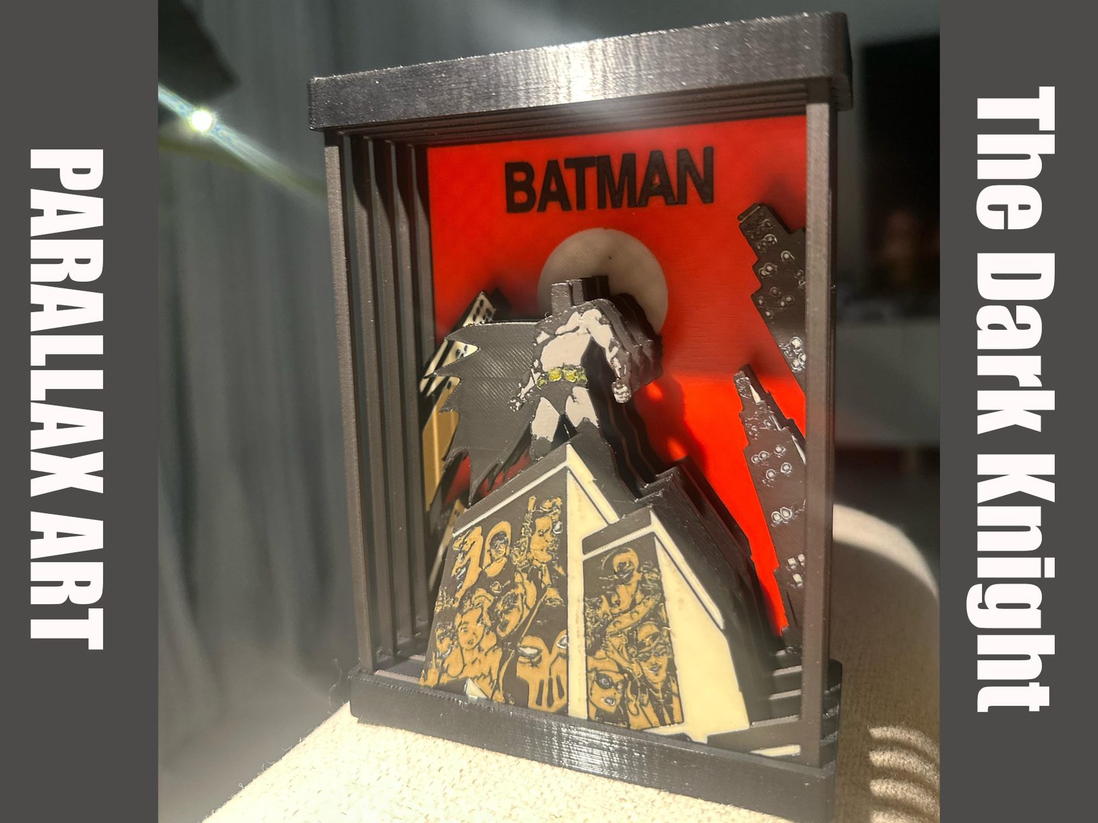 #448 Parallax Art The Dark Knight — vue 1