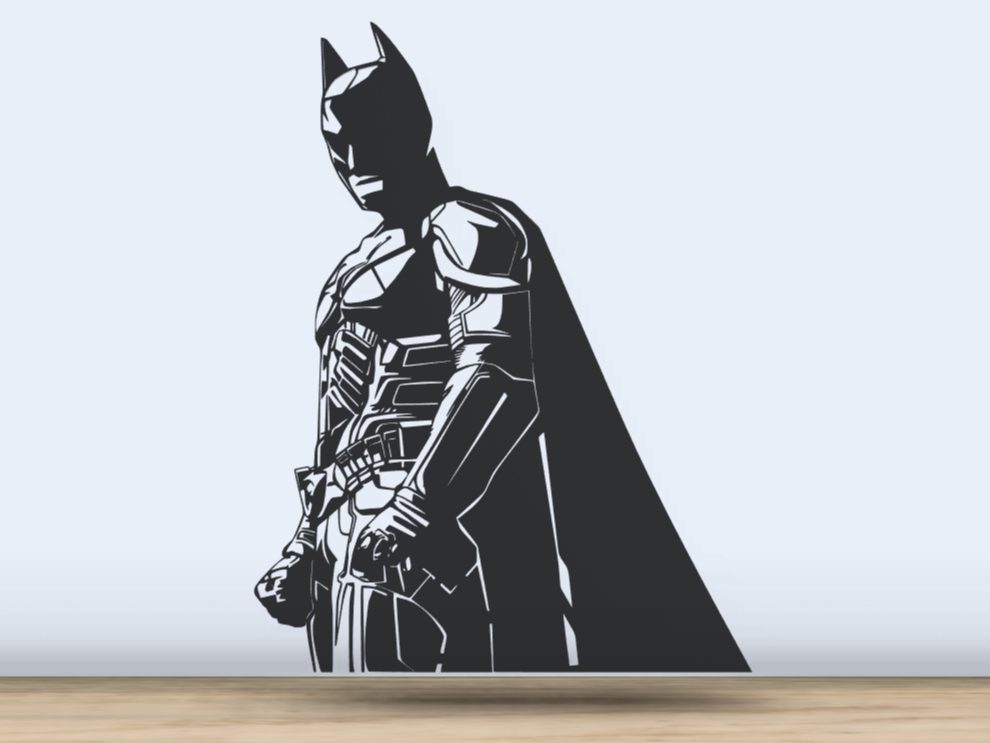 #449 Batman - The Dark Knight - 2d silhouette — vue 1