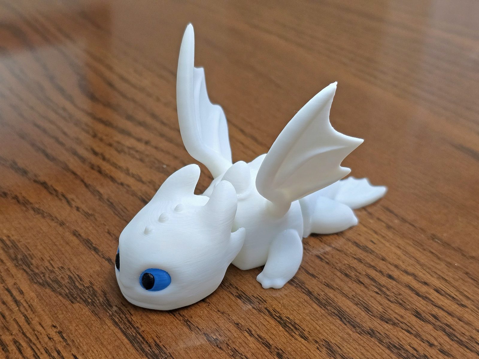 #450 Toothless Dragon-Light Fury (Keychain) — vue 4