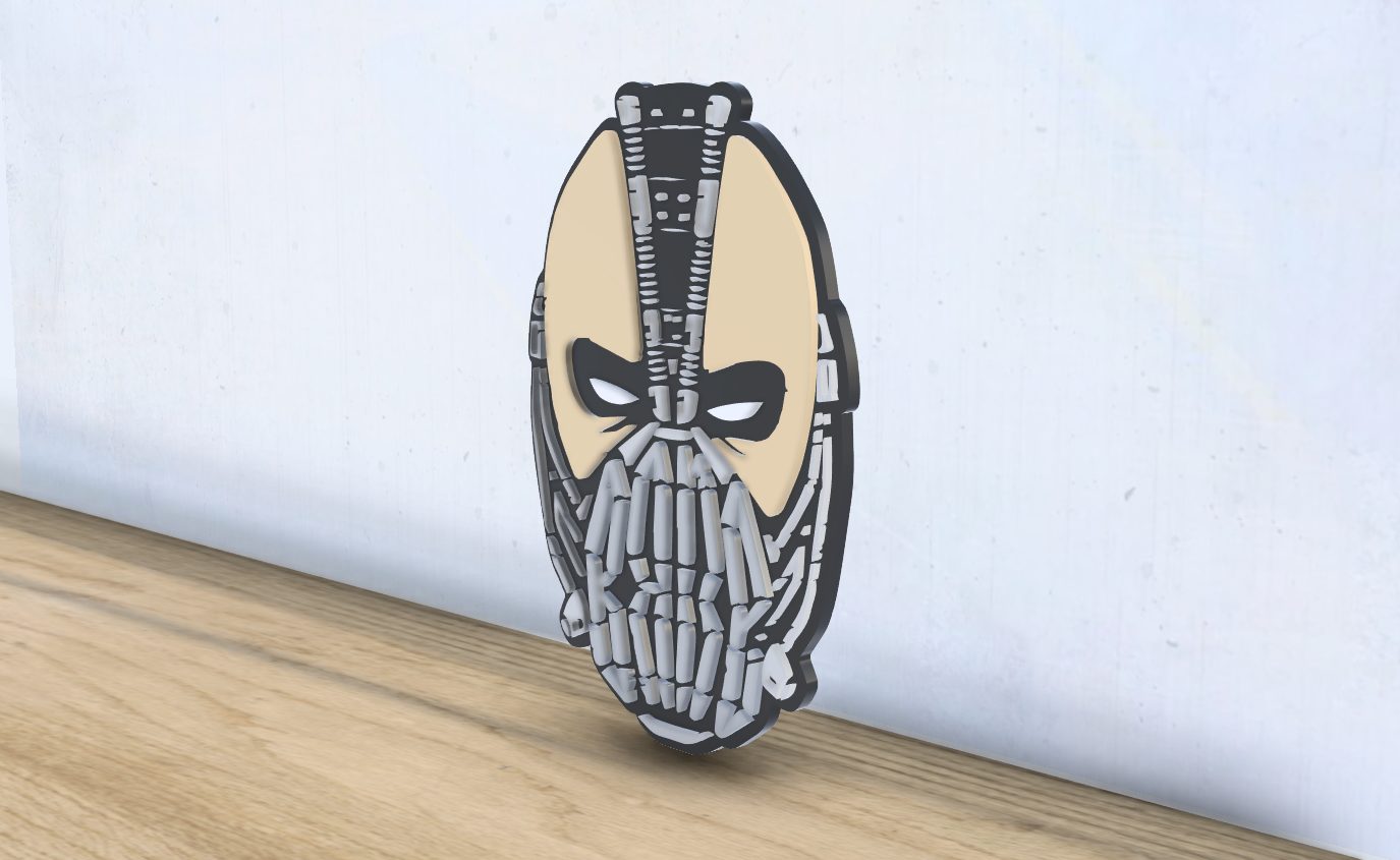 #454 Bane - Layered - Word Wall Art — vue 3