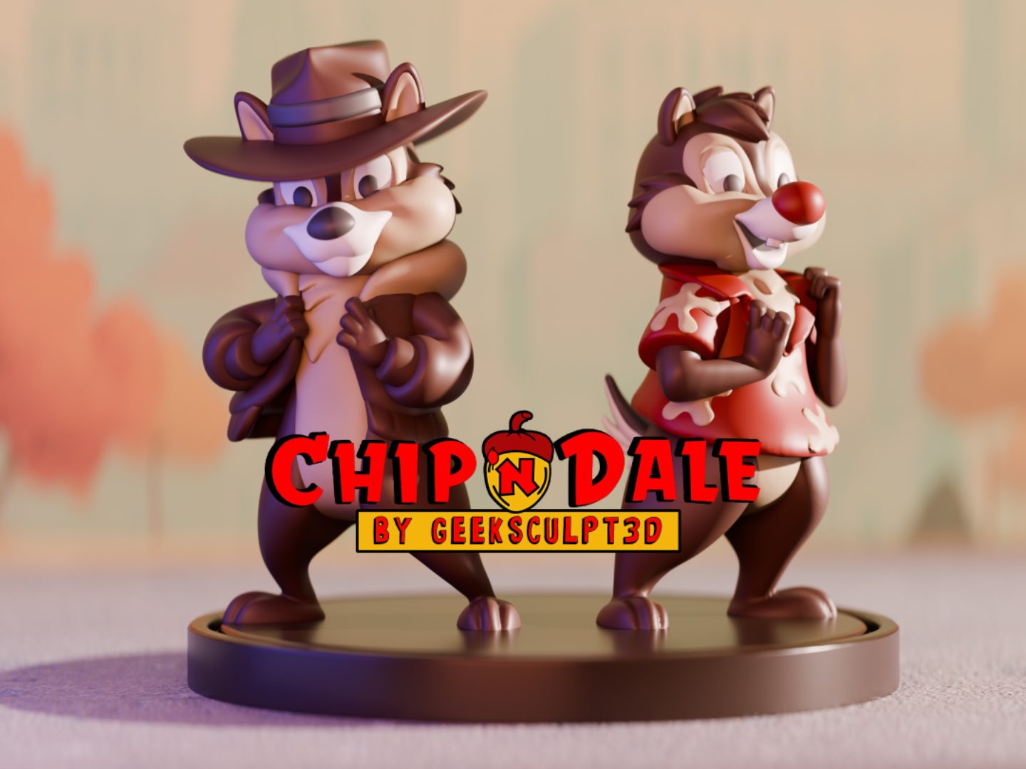 #461 Chip and Dale Rescue Rangers Cartoon Fan Art — vue 2