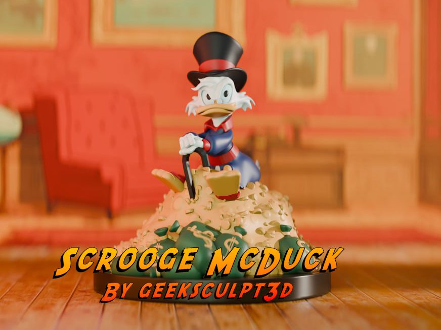 #464 DuckTales Scrooge McDuck – Fan Art Collectible — vue 2