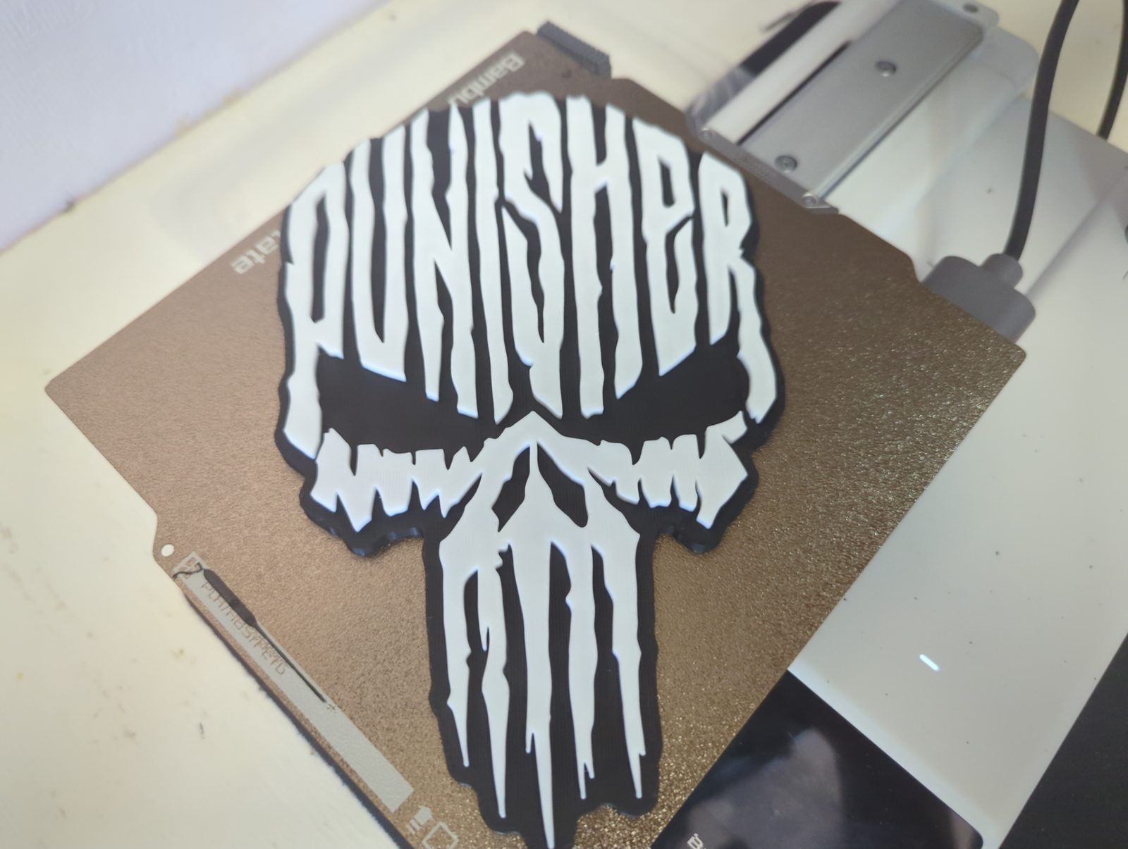 #464 The Punisher - Layered - Word Wall Art — vue 2